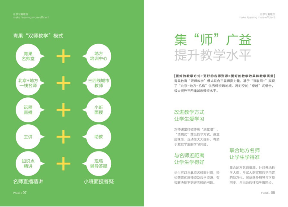 培训教育宣传画册